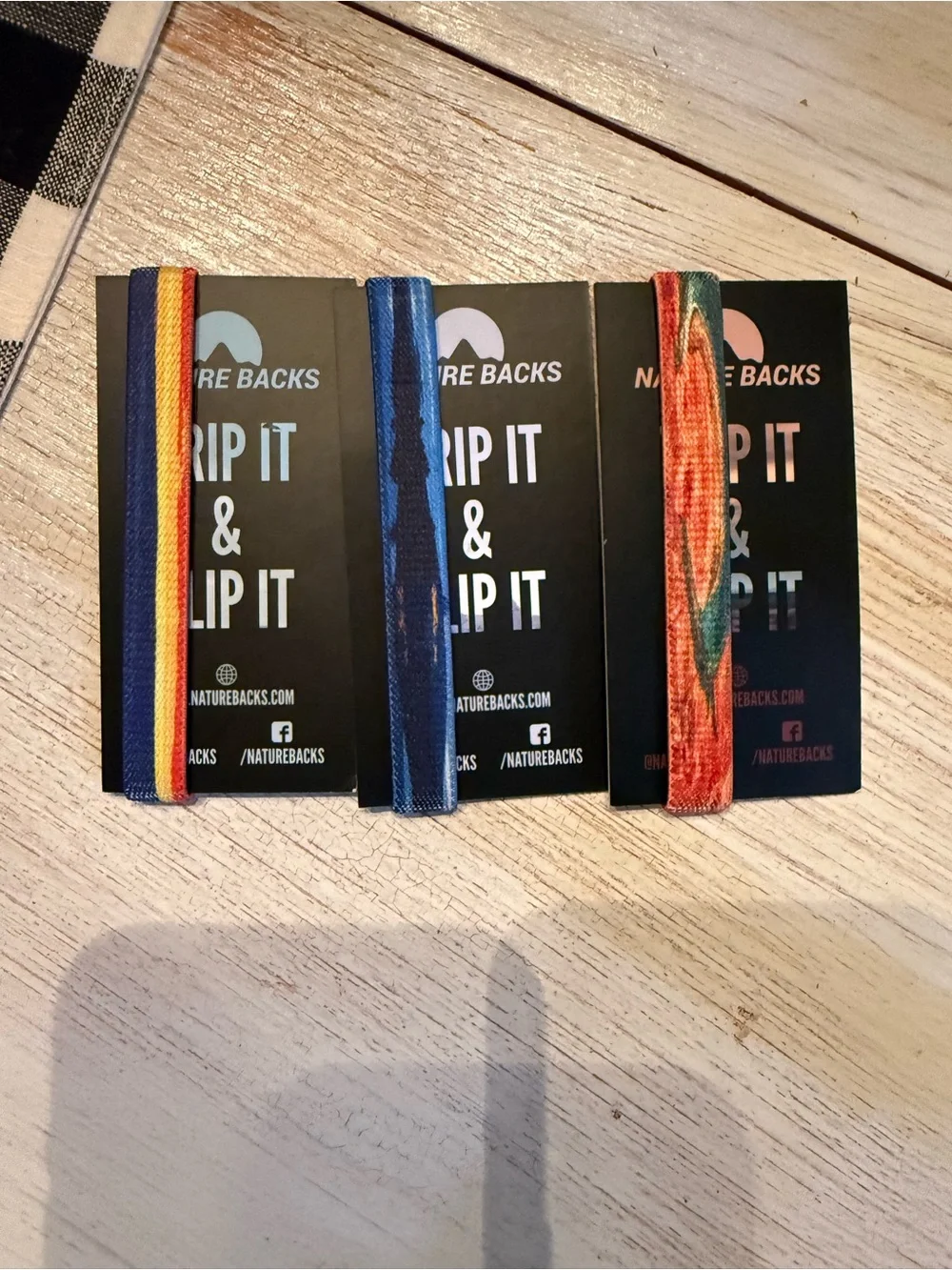 Nature Backs Flip Trip National Parks Set of Three Bracelets